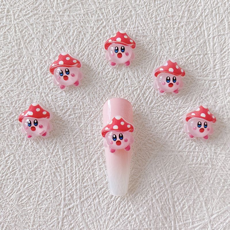 2/10/20pcs Kirby Nail Charms 3 - Resin Art Decor のレビューと価格