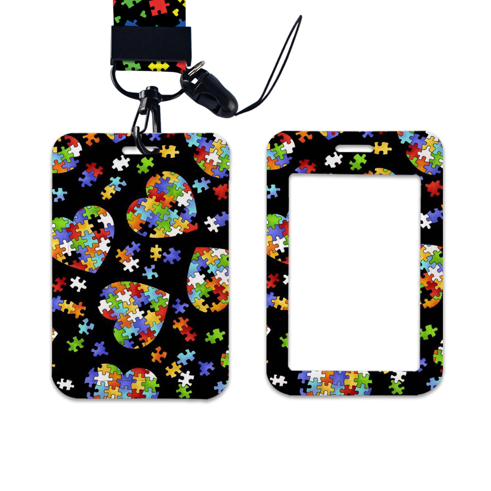 Work Card Holder Autism Awaren - Resin Art Name のレビューと価格