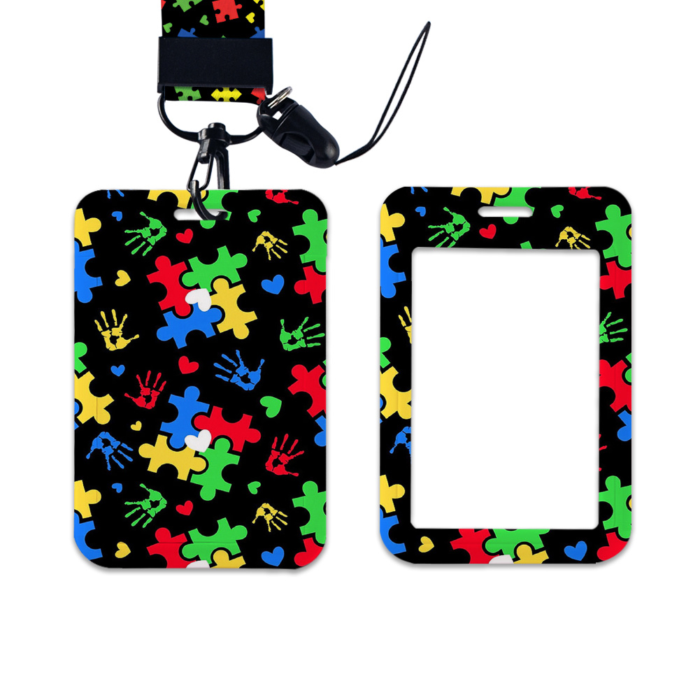 Work Card Holder Autism Awaren - Resin Art Name のレビューと価格