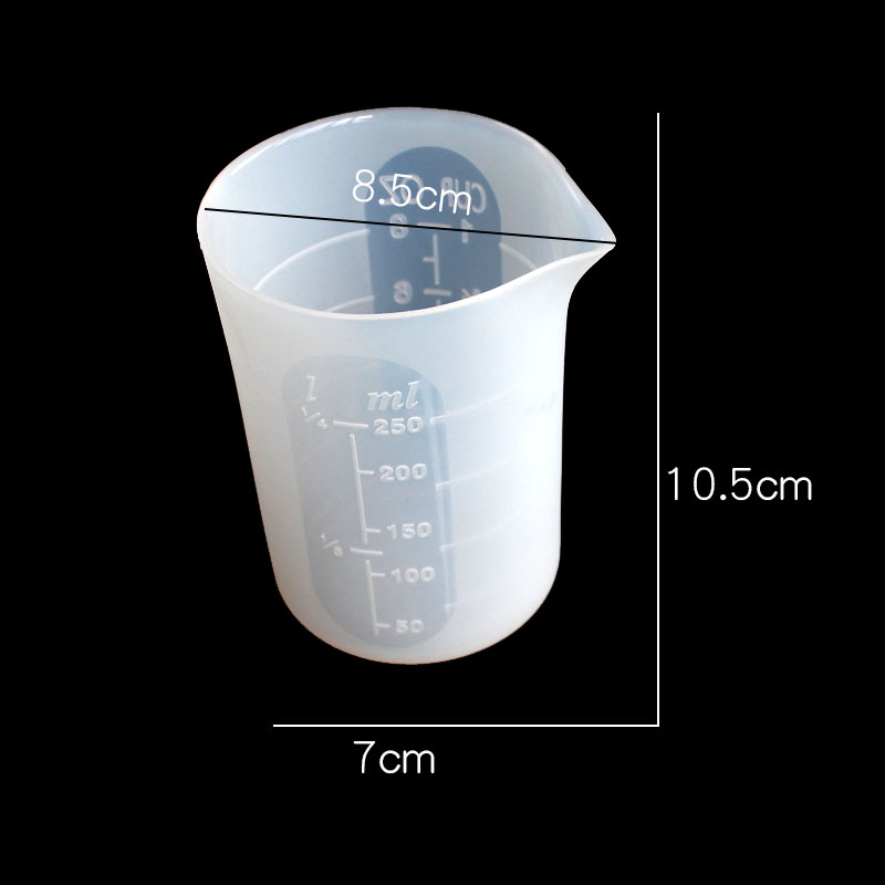 250ML Silicone measuring cup S - Resin Art Letters のレビューと価格