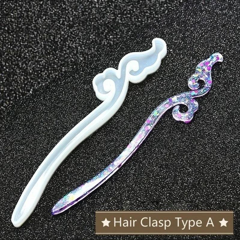 New Transparent Hairpin Silico - Resin Art Materials のレビューと価格