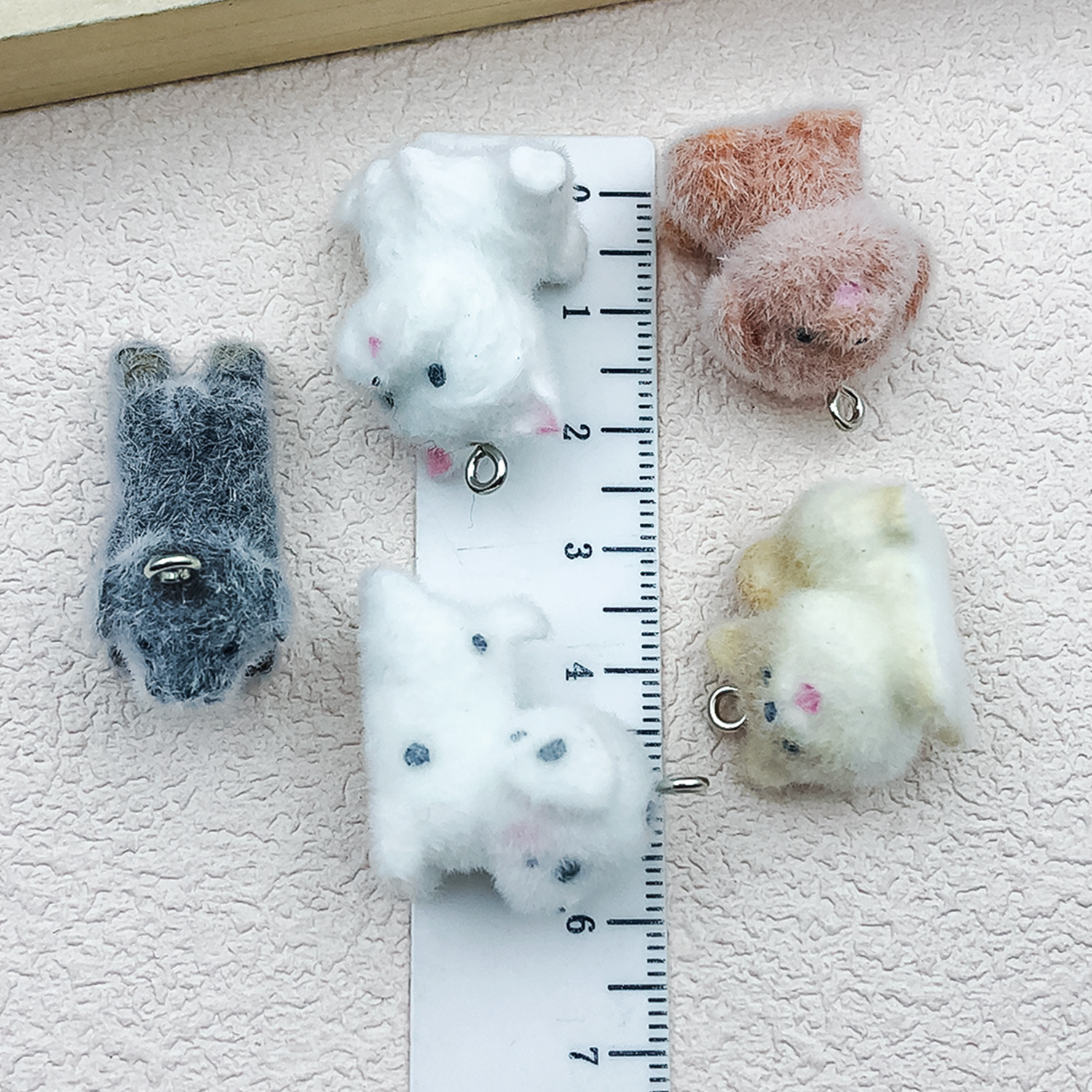 5pcs&1pc Flocked Resin Animal  - Resin Art Materials のレビューと価格