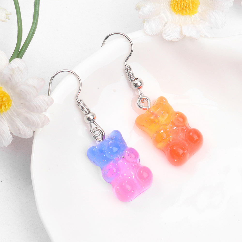 60pcs Dual Color Resin Bear Sh - Resin Art Materials のレビューと価格