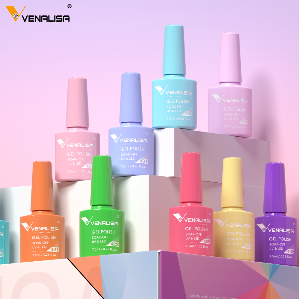 VENALISA Nail Gel Polish 7.5ml - Uv Lamp Nail Resin のレビューと価格