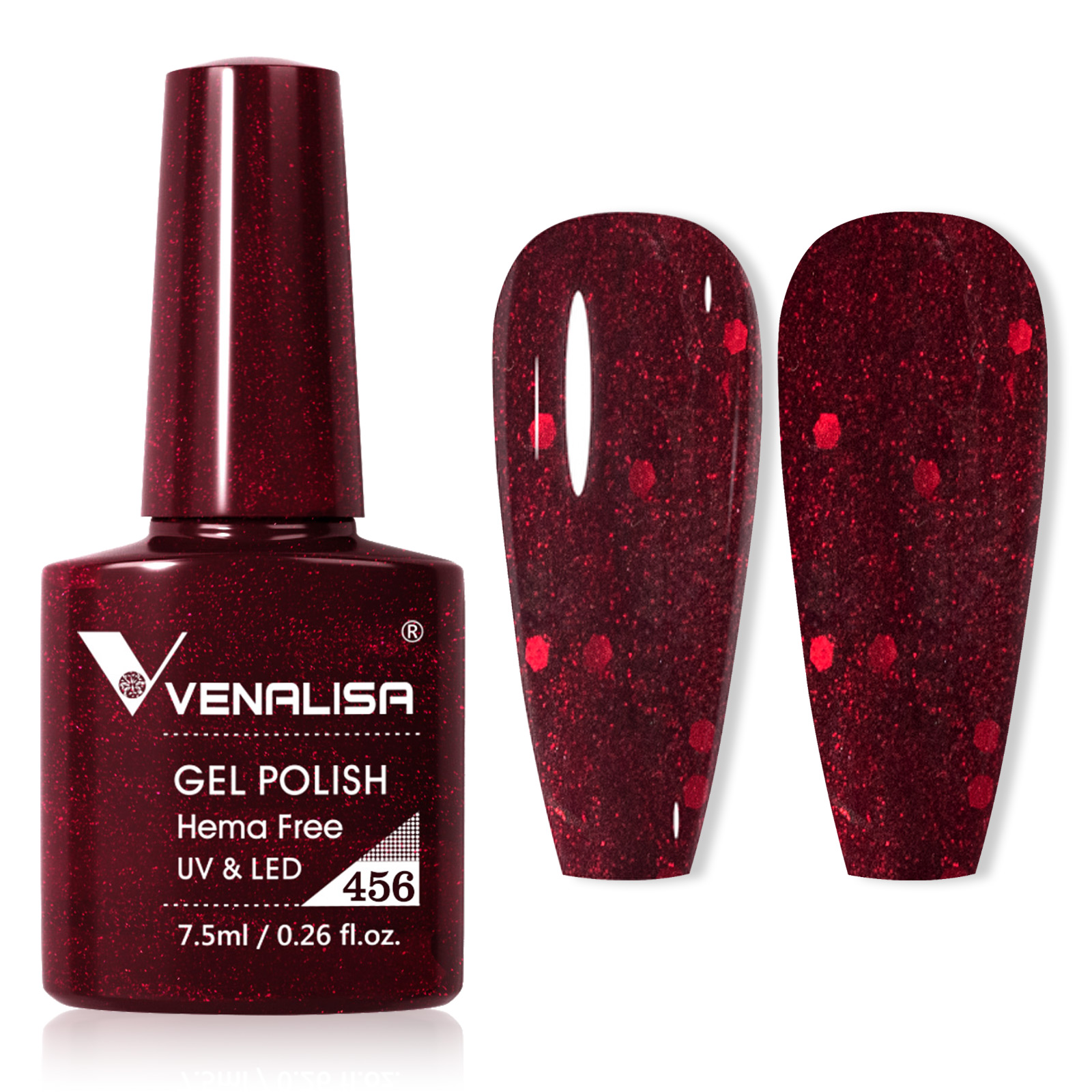 VENALISA Nail Gel Polish 7.5ml - Uv Lamp Nail Resin のレビューと価格