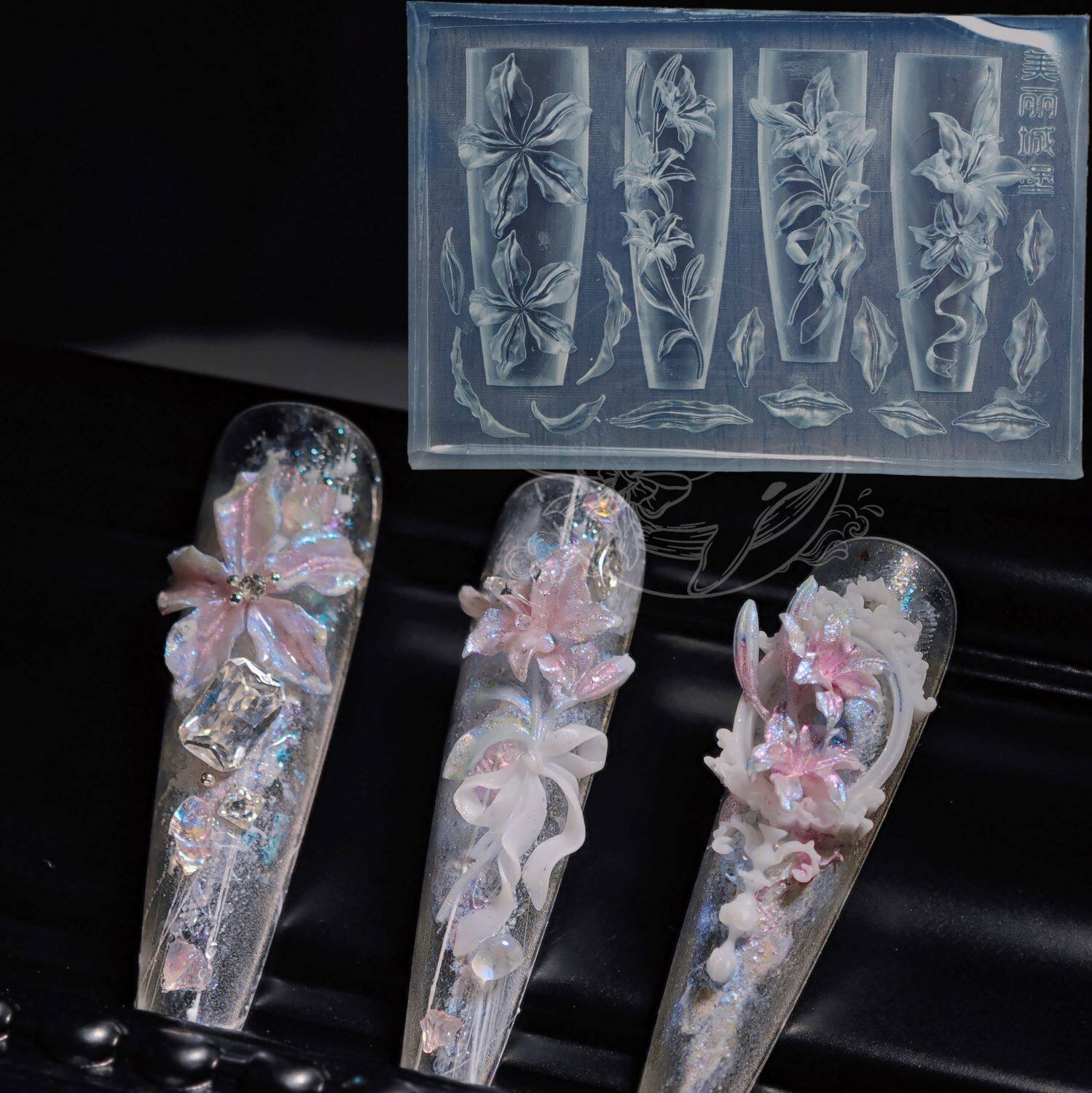 3D Carving Curved Silicone Mou - Resin Art Templates Free のレビューと価格