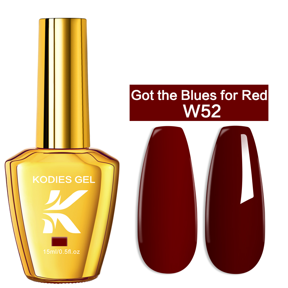 KODIES GEL Burgundy Red Gel Na - Uv Lamp Nail Resin のレビューと価格