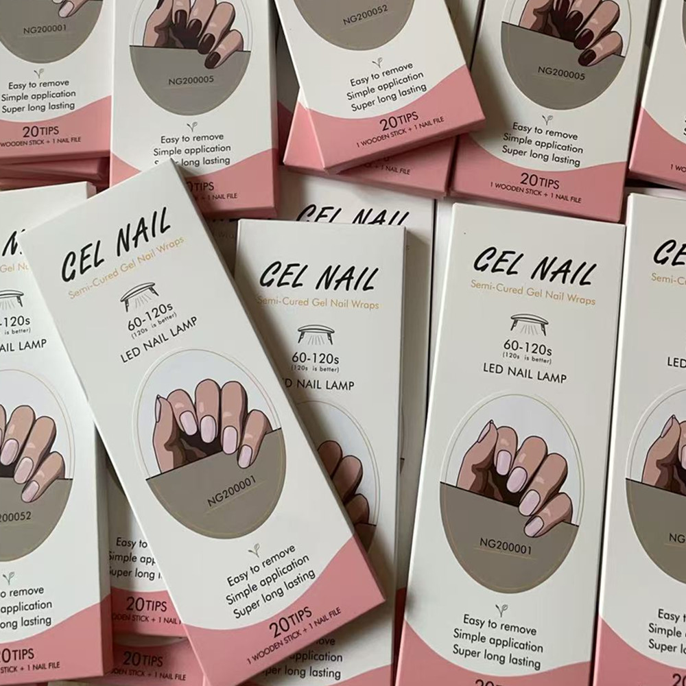 Huizi French Gel Nail Strips P - Uv Lamp Nail Resin のレビューと価格