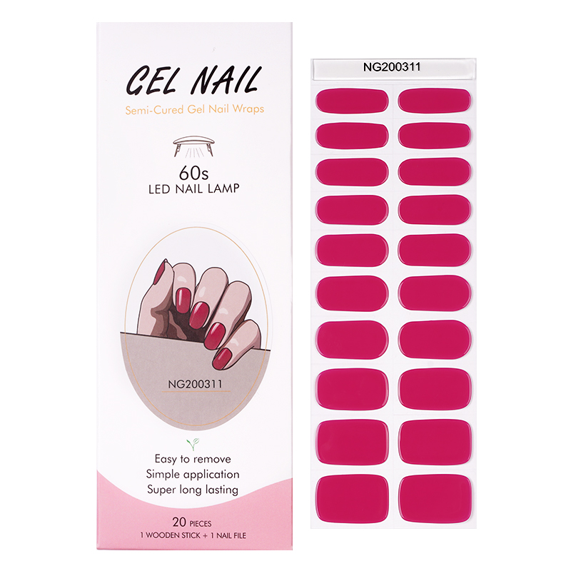 Huizi French Gel Nail Strips P - Uv Lamp Nail Resin のレビューと価格