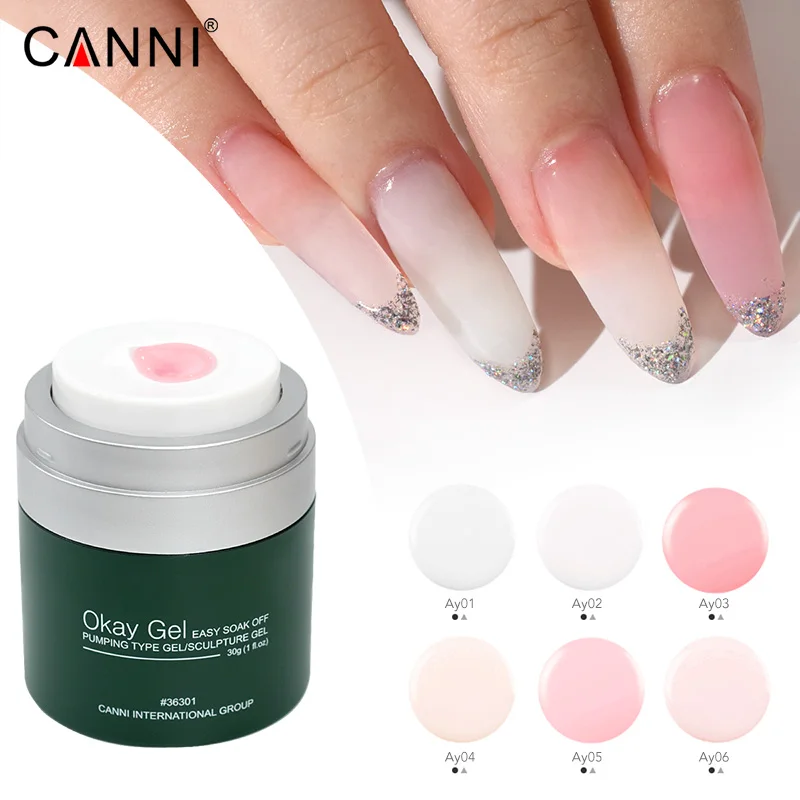 30g CANNI Air Pump Extension G - Uv Lamp Nail Resin のレビューと価格
