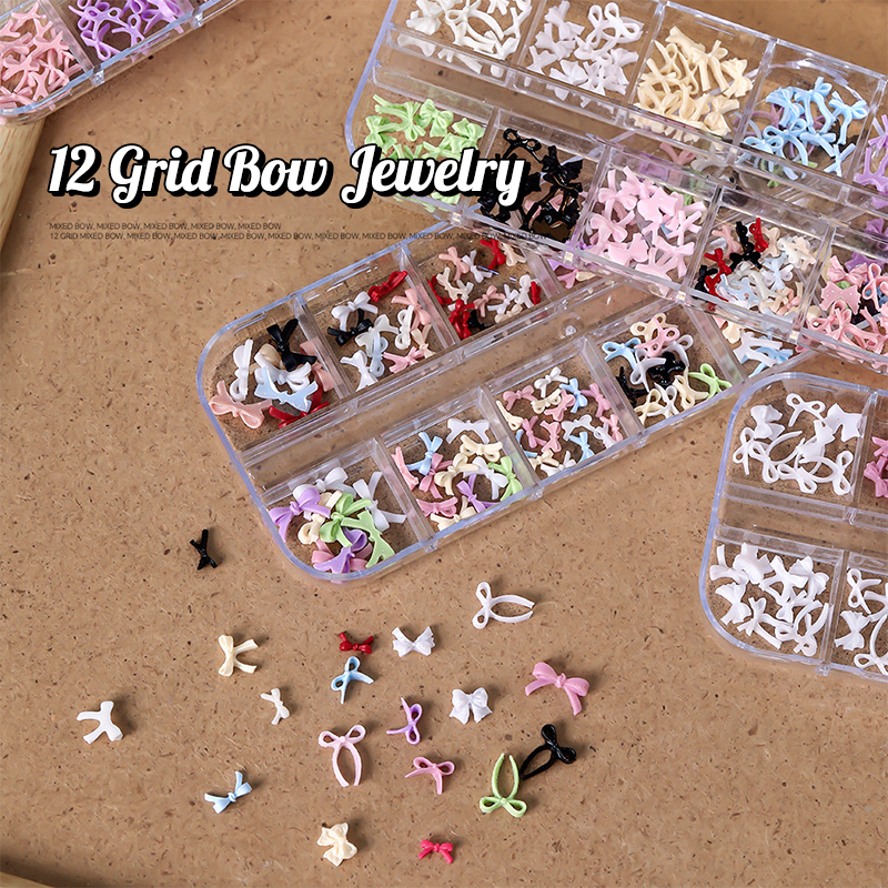 12 Grid Multiple Colors Bowkno - Resin Art Decor のレビューと価格