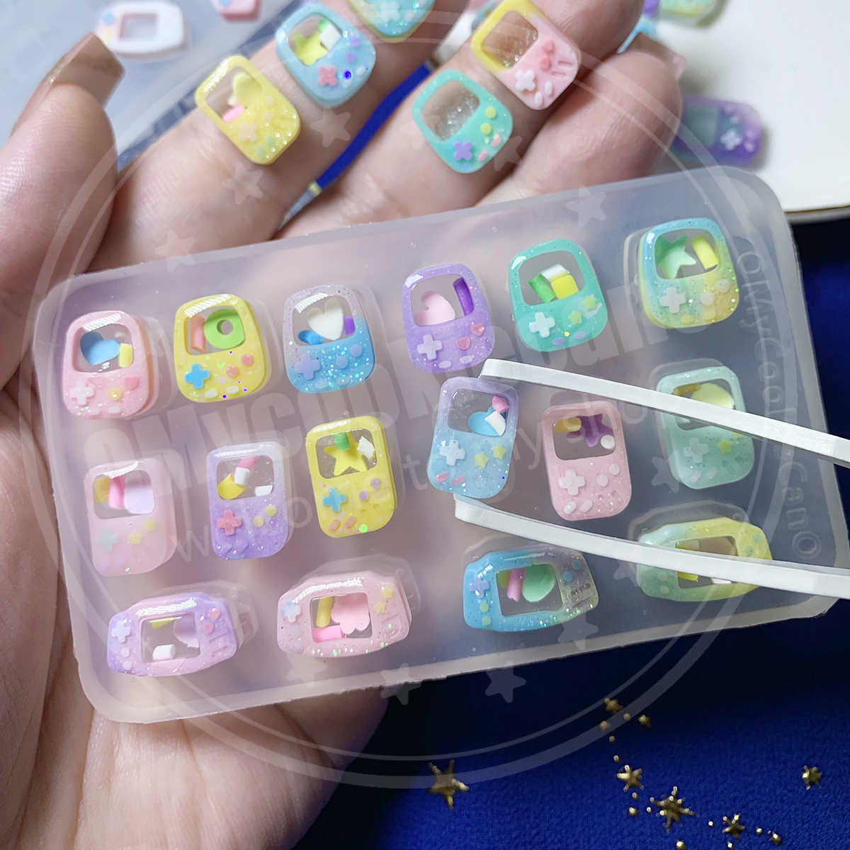 Silicon Resin Mold -uv-Epoxy R - Resin Art Kit With Molds のレビューと価格