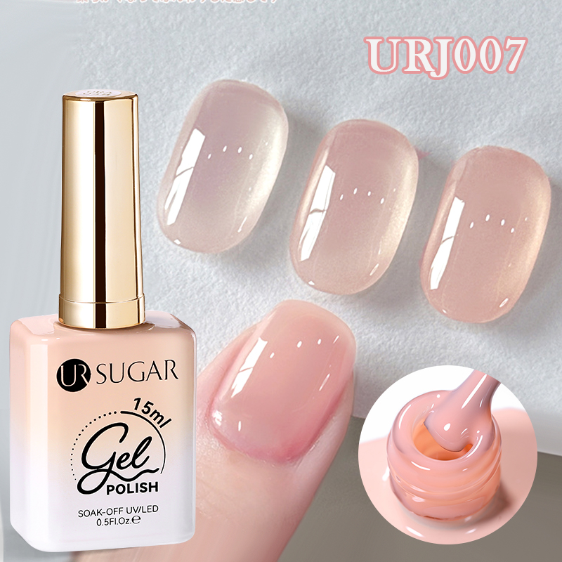 UR SUGAR 6 Colors Jelly Nude P - Uv Lamp Nail Resin のレビューと価格