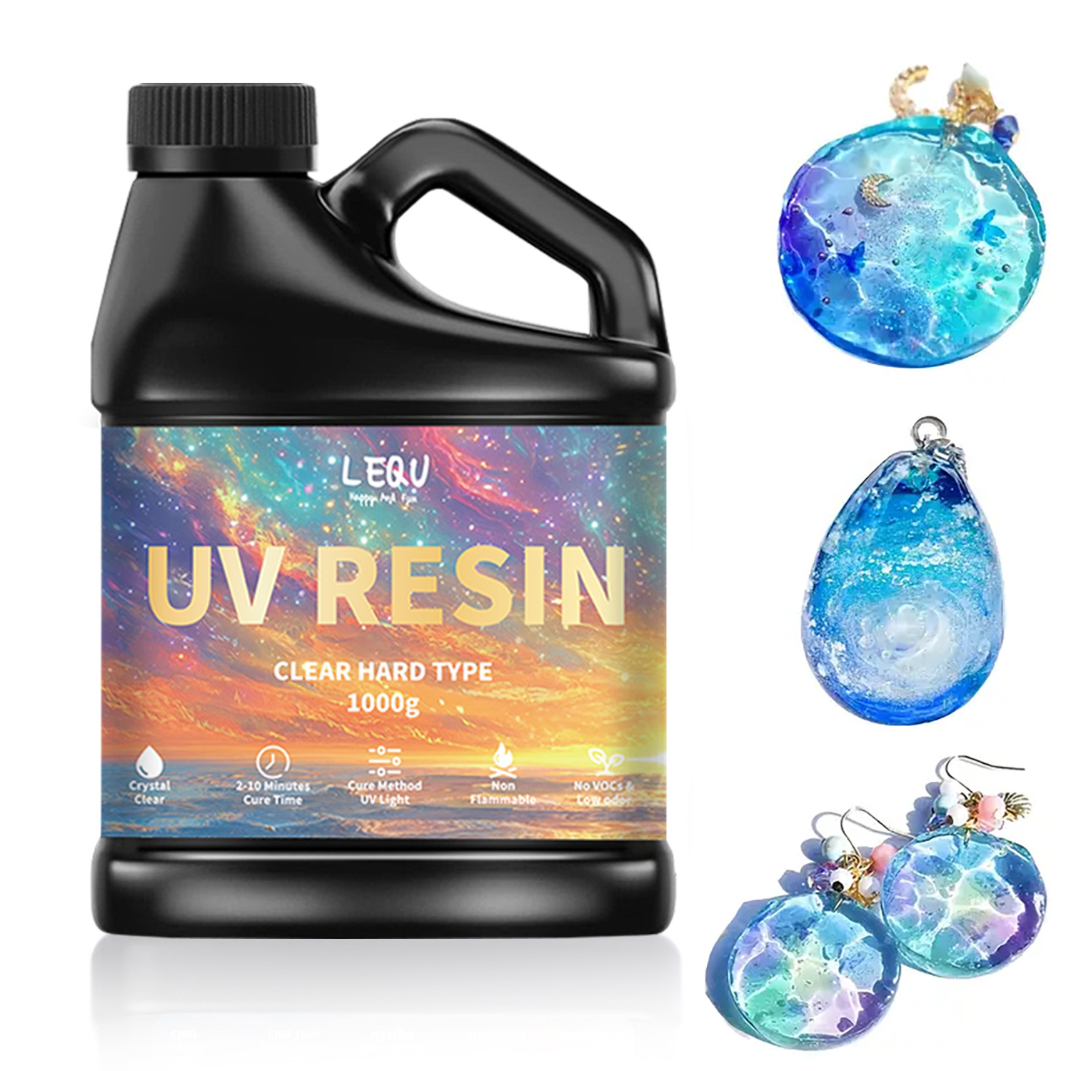 100/200/500/1000g UV Epoxy Res - Resin Art Letters のレビューと価格