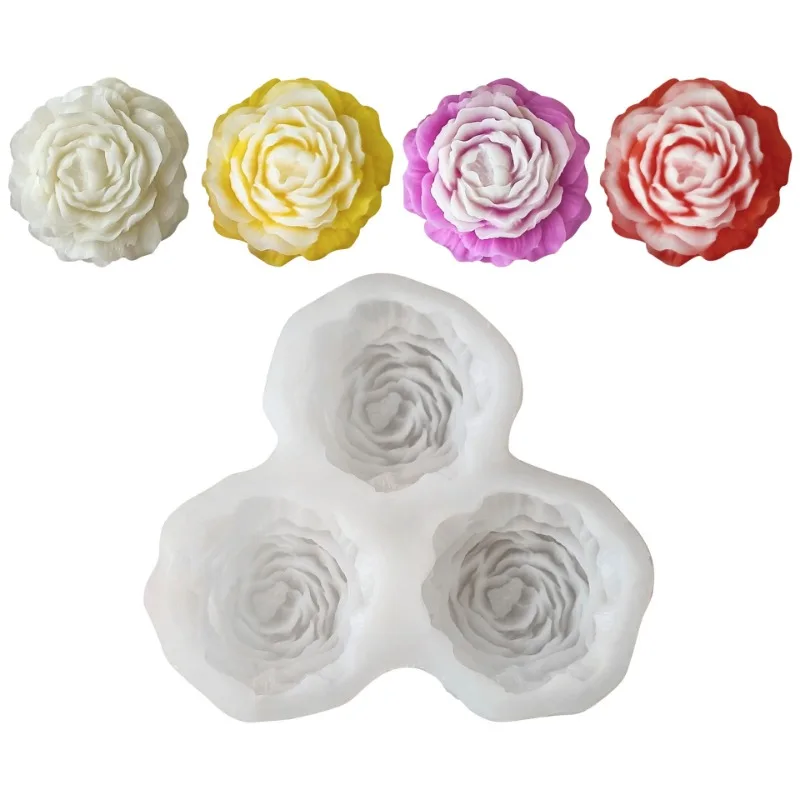 Peony Flower Candle Silicone M - Resin Art Mold のレビューと価格